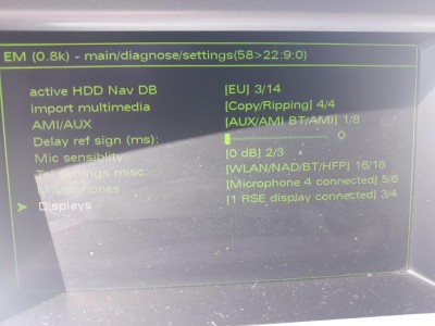 Moje ustawienia w zielonym menu