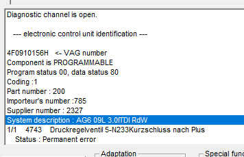 vag commander