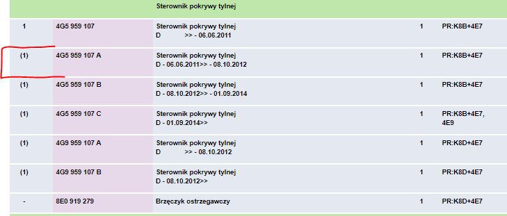 sterownik klapy