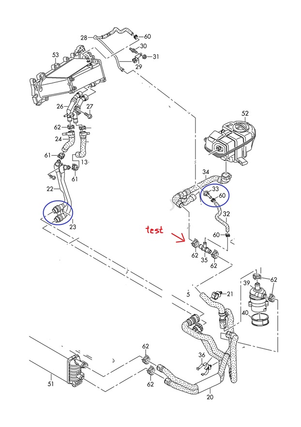 CNHA Intercooler cooling sys test