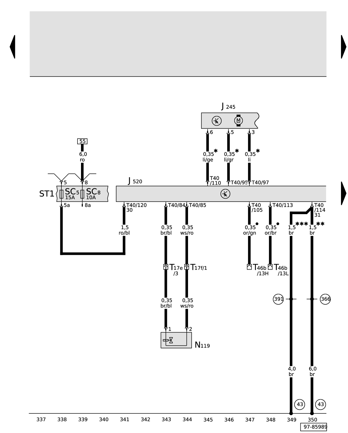 Jednostka sterująca zasilaniem pokładowym 2, elektrozawór do Servotronic 97-85989.png